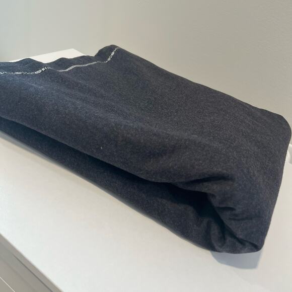 Suiting Fabric 100% Pure Wool Made in England Charcoal Gray 5.7M JP - Picture 2 of 5